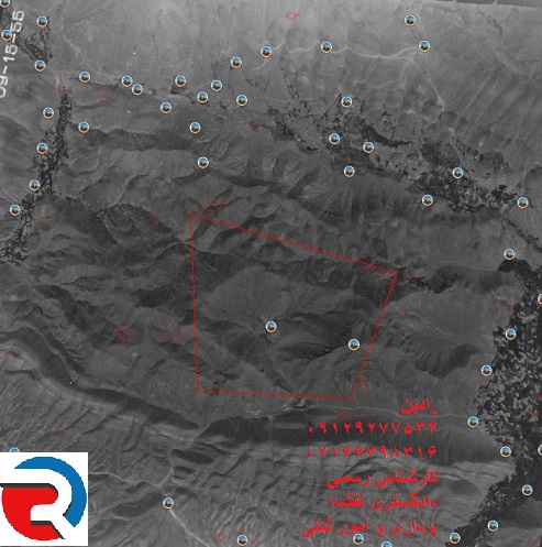 دریافت نقشه هوایی ملک